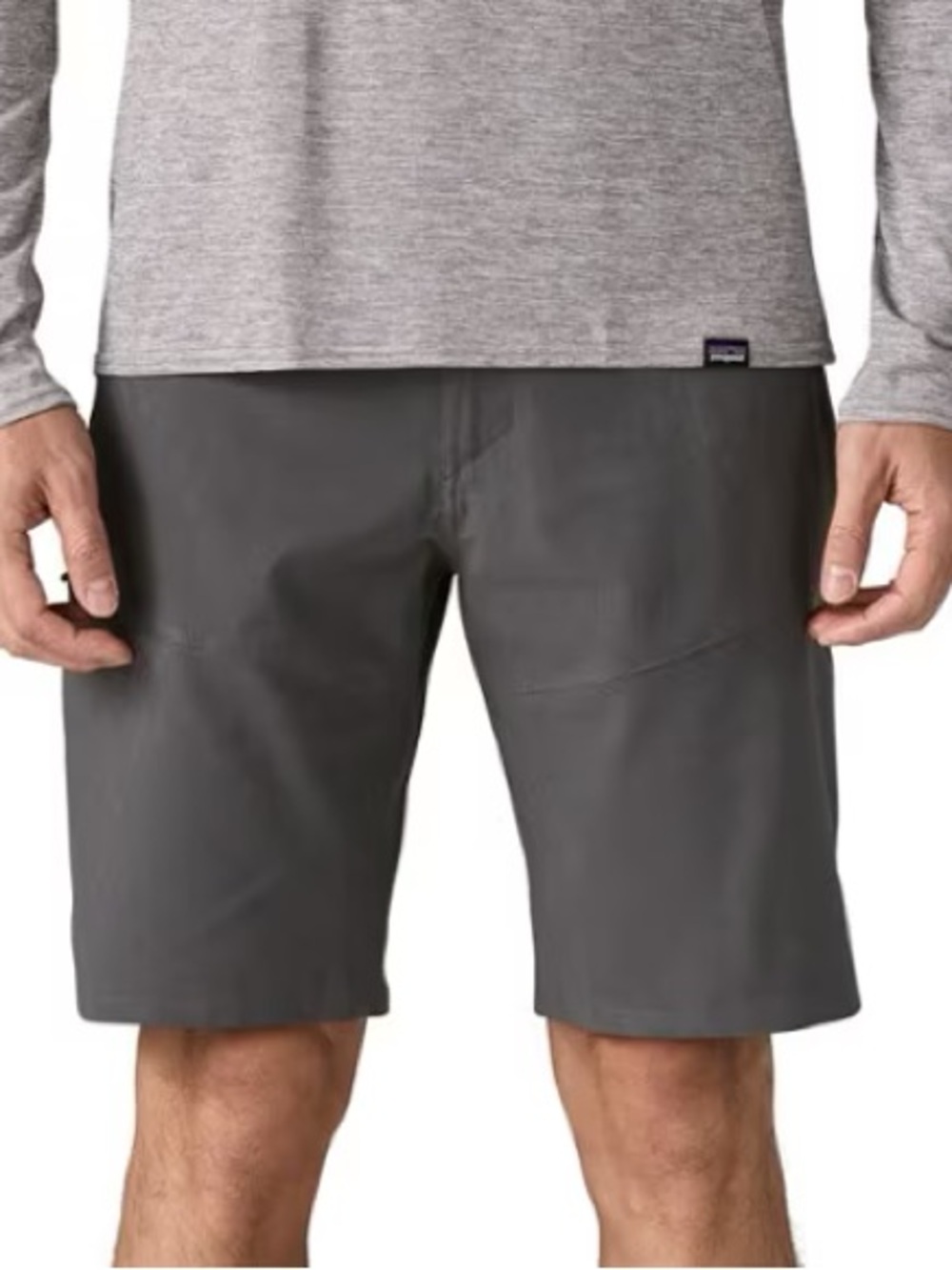 Patagonia Terravia trail 10” shorts black/gray men’s 34. NWOT. - Picture 7 of 7